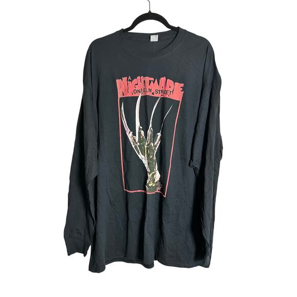 A NIGHTMARE ON ELM STREET New Black Graphic Tee Size 2XL - Picture 2 of 5